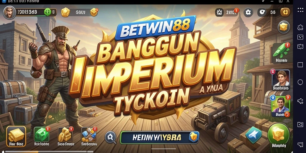 Tangkapan layar gameplay BETWIN88 yang menunjukkan cara membangun bisnis.