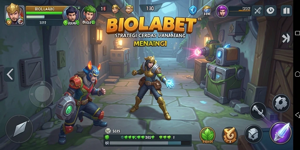 Tampilan gameplay BIOLABET yang penuh strategi dan tantangan.