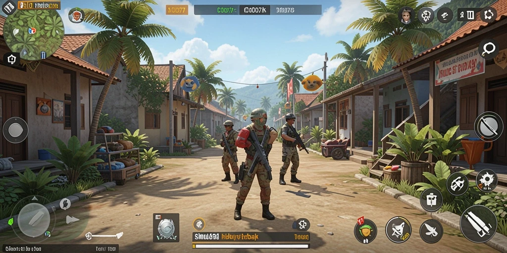 Gameplay COO77 yang menarik dan penuh interaksi.
