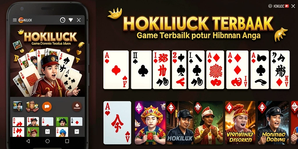 Tampilan gameplay seru dalam HOKILUCK yang memukau.