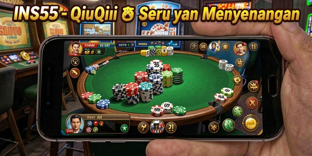 Gameplay seru QiuQiu di INS55 dengan pemain antusias.