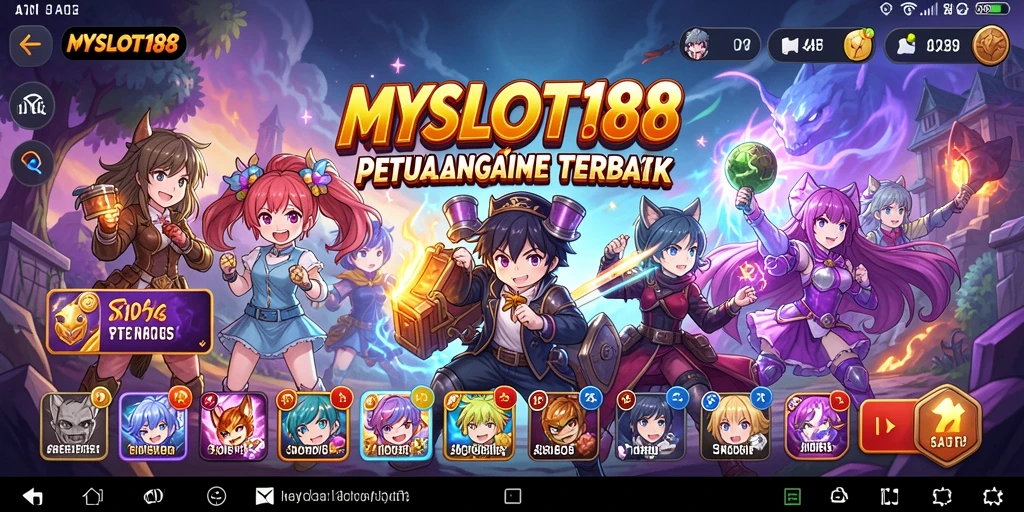 Tampilan gameplay MYSLOT188 yang menakjubkan dan penuh aksi.