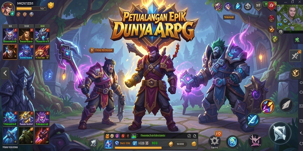 Gameplay seru NOX123 dengan pertarungan mendebarkan.