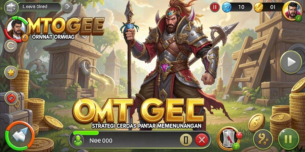 Tampilan gameplay menarik dari OMTOGEL yang menantang.