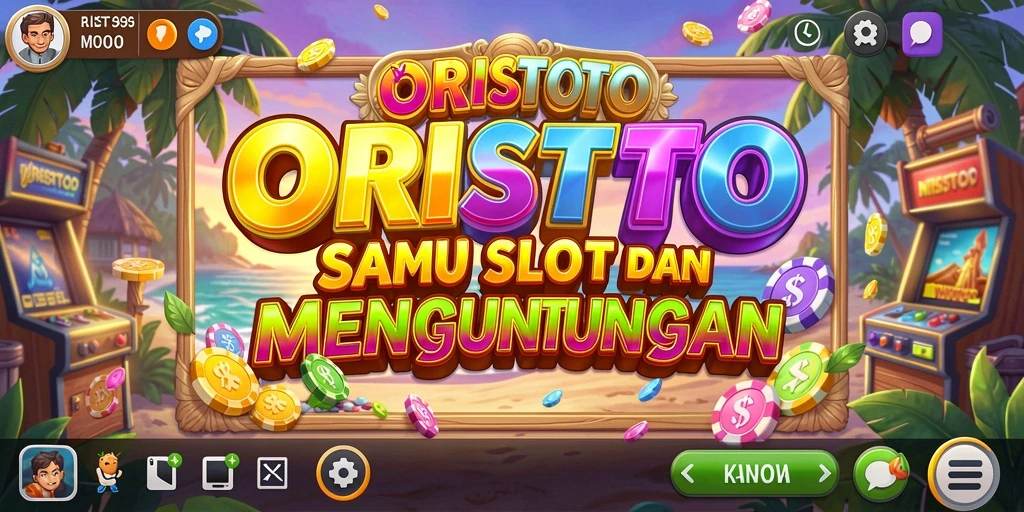 Tampilan gameplay ORISTOTO yang menarik dan interaktif.