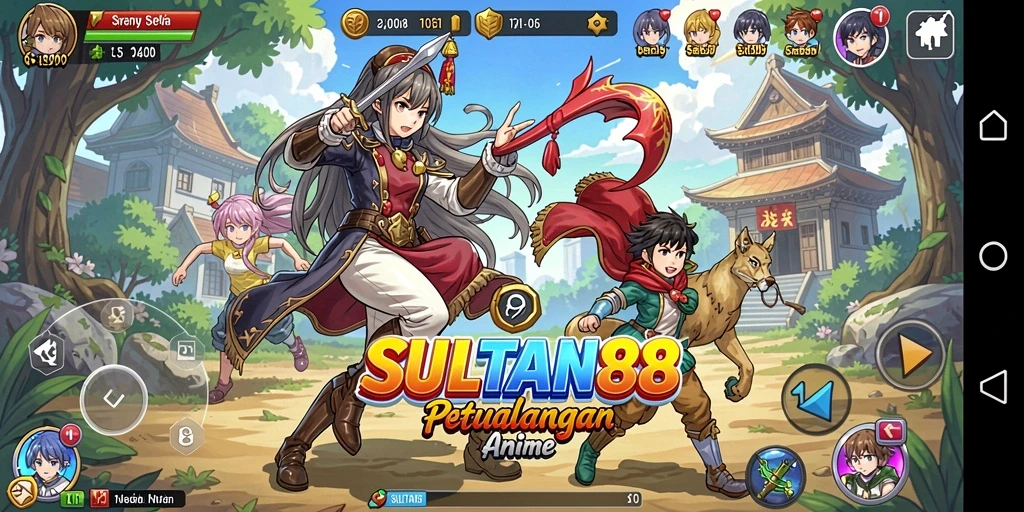 Gambaran gameplay seru dan penuh aksi dari SULTAN88.