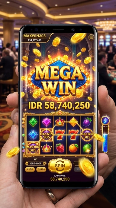 Tampilan antarmuka maxwin303 yang user-friendly.